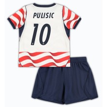 Forenede Stater Christian Pulisic #10 Hjemmebanetrøje Børn VM 2026 Kortærmet (+ Korte bukser)